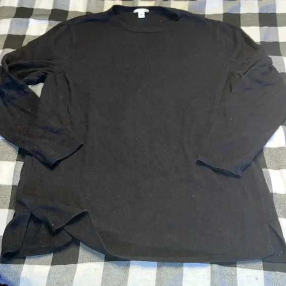 J.Jill black sweater size Large - Picture 1 of 4